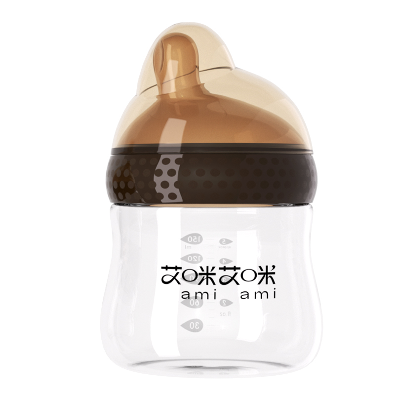 Baby Food Glass Containers - 신생아 젖병, 질식 방지 유리 수유