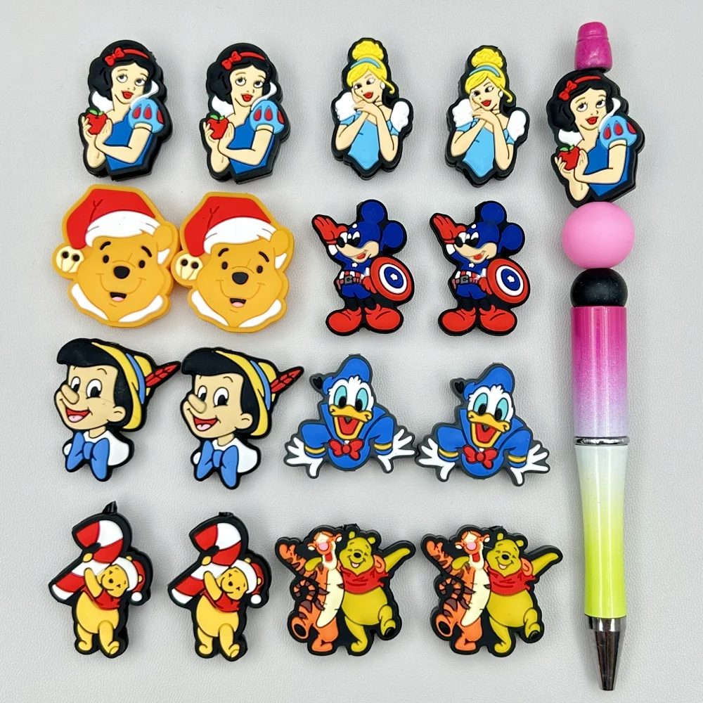Baby Food For 2 Year Old - 10PC DIY 만화 미니 실리콘 구슬