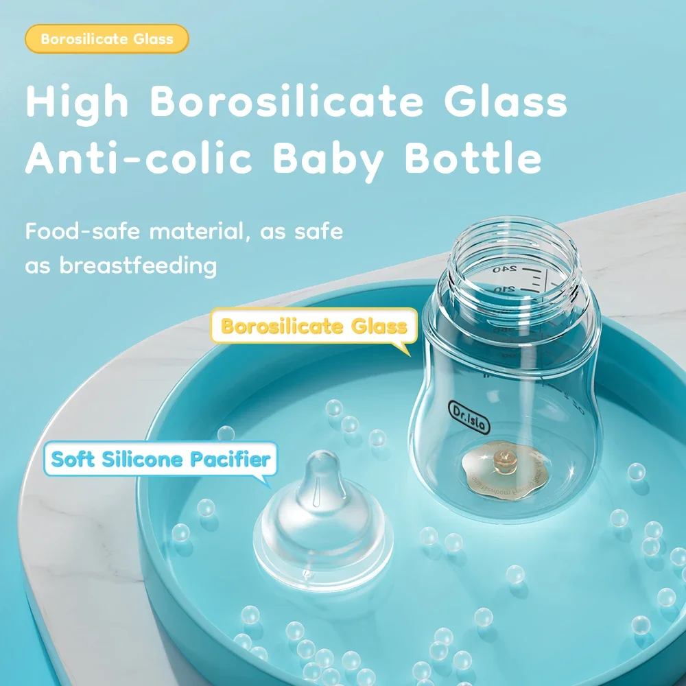 아기 유리병 80/160/240ml 고붕규산 유리 넓은 - Baby Food Glass Containers 리뷰 및 가격