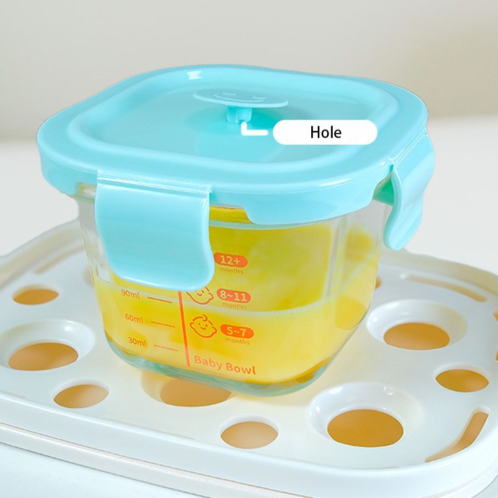 새로운 170ml 식품 보관 용기 냉동 전자레인지 사용 - Baby Food Glass Containers 리뷰 및 가격