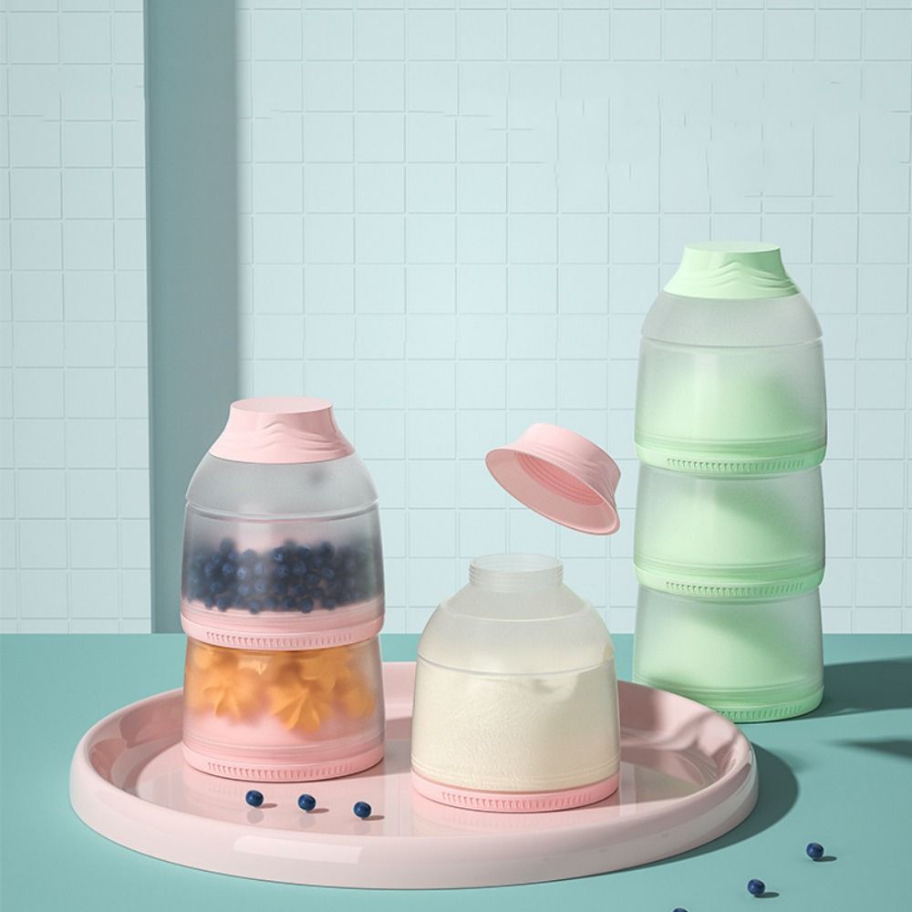 3단계 아기 분유 상자 칸막이 대용량 휴대용 분유 디스 - Baby Food For 2 Year Old 리뷰 및 가격