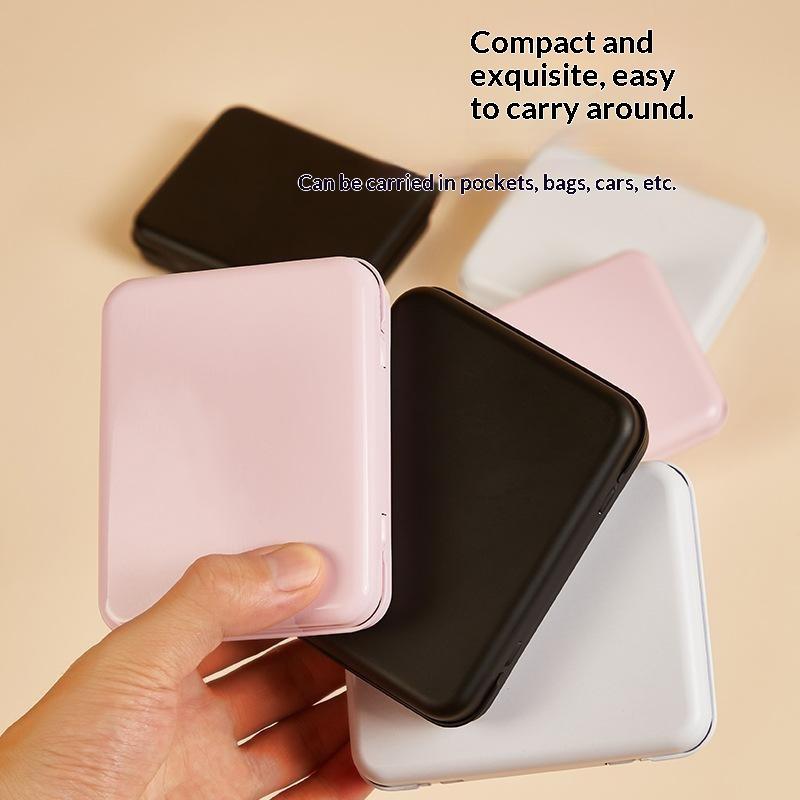 식품 안전 미니 직사각형 금속 틴 박스, 민트 캔디,  - Snack Container Travel 리뷰 및 가격