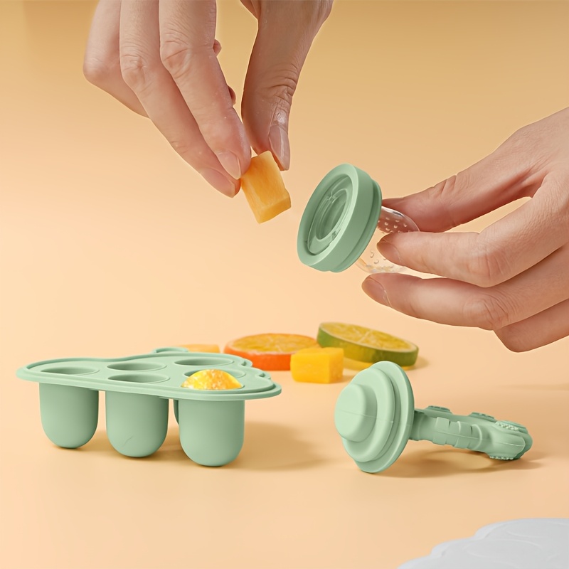 2pcs/1pc 뚜껑이있는 미니 베이비 과일 야채 냉동 - Baby Food For 2 Year Old 리뷰 및 가격