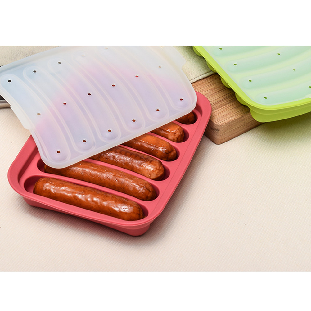 6개들이 식품 등급 실리콘 소시지 몰드, 직접 만든 베 - Baby Food Bites 리뷰 및 가격