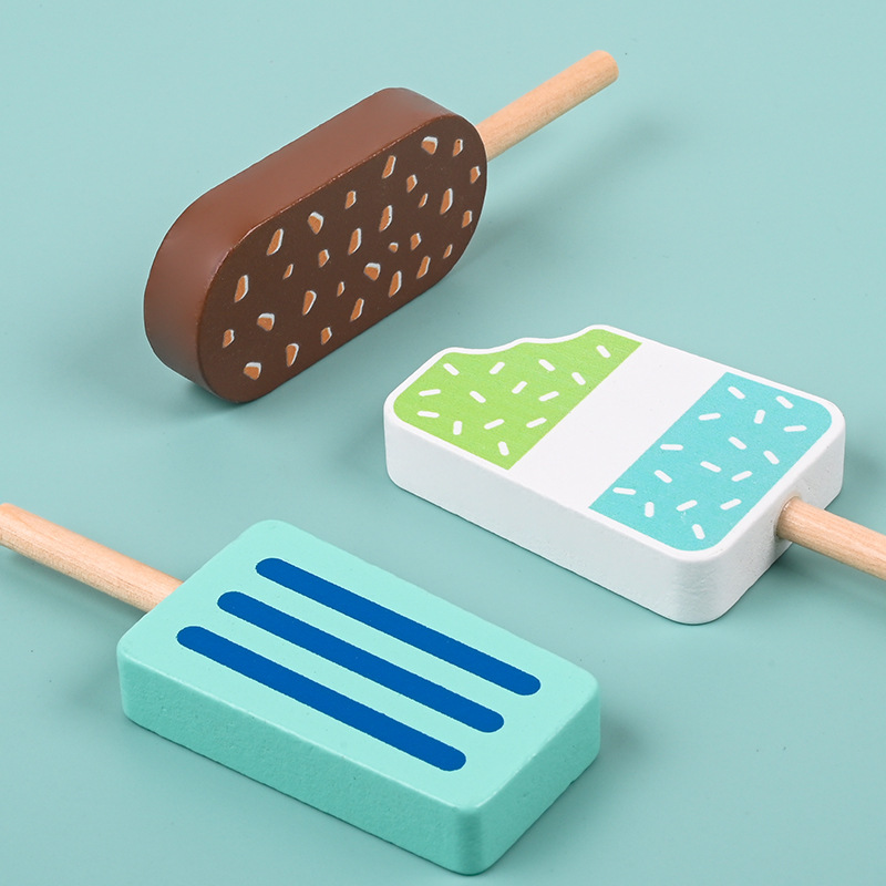 나무 몬테소리 아이스크림 장난감 유아 놀이 시뮬레이션  - Baby Food Game 리뷰 및 가격