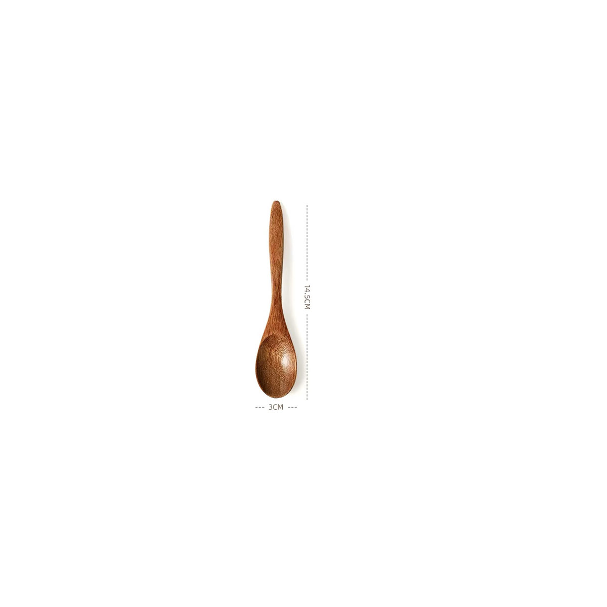 일본식 단단한 나무 숟가락, 짧은 손잡이, 작은 나무  - Baby Rice Food 리뷰 및 가격