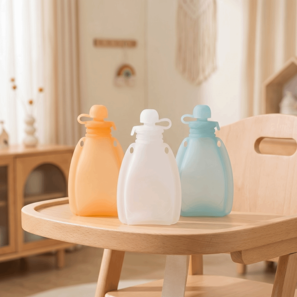 BPA 프리 아기 이유식 파우치 120ml 대용량 식품 - Baby Food Bites 리뷰 및 가격