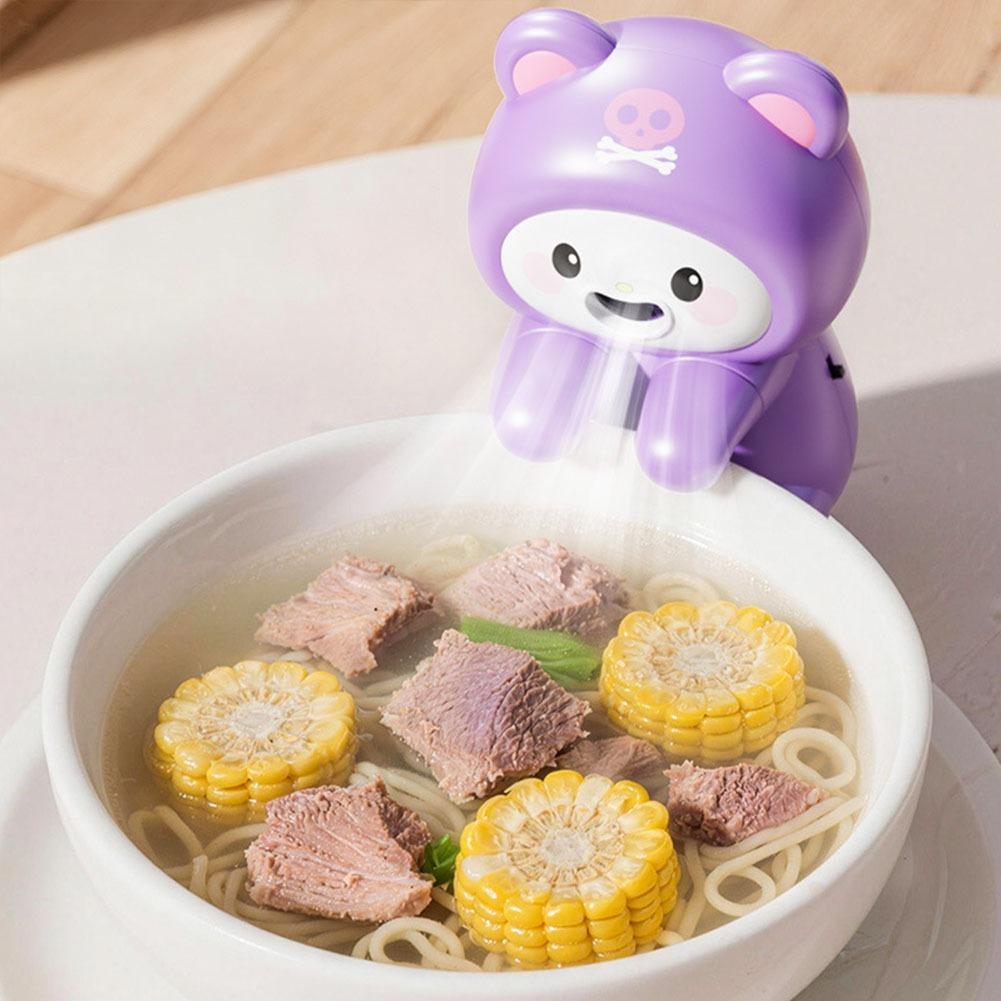 만화 동물 모양 식품 냉각 팬, 아기 뜨거운 음식 안전 - Baby Food For 2 Year Old 리뷰 및 가격