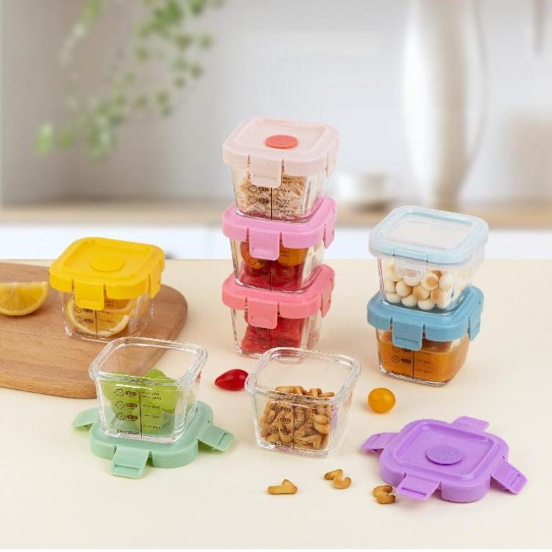 내열 보관함 스팍 3 in 1 휴대용 유리 이유식 용기 - Baby Food Glass Containers 리뷰 및 가격