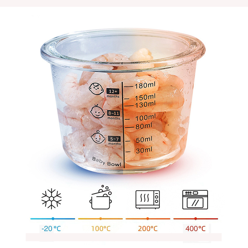 뚜껑이 달린 유리 유아용 식품 보관 항아리, 누수 방지 - Baby Food Glass Containers 리뷰 및 가격
