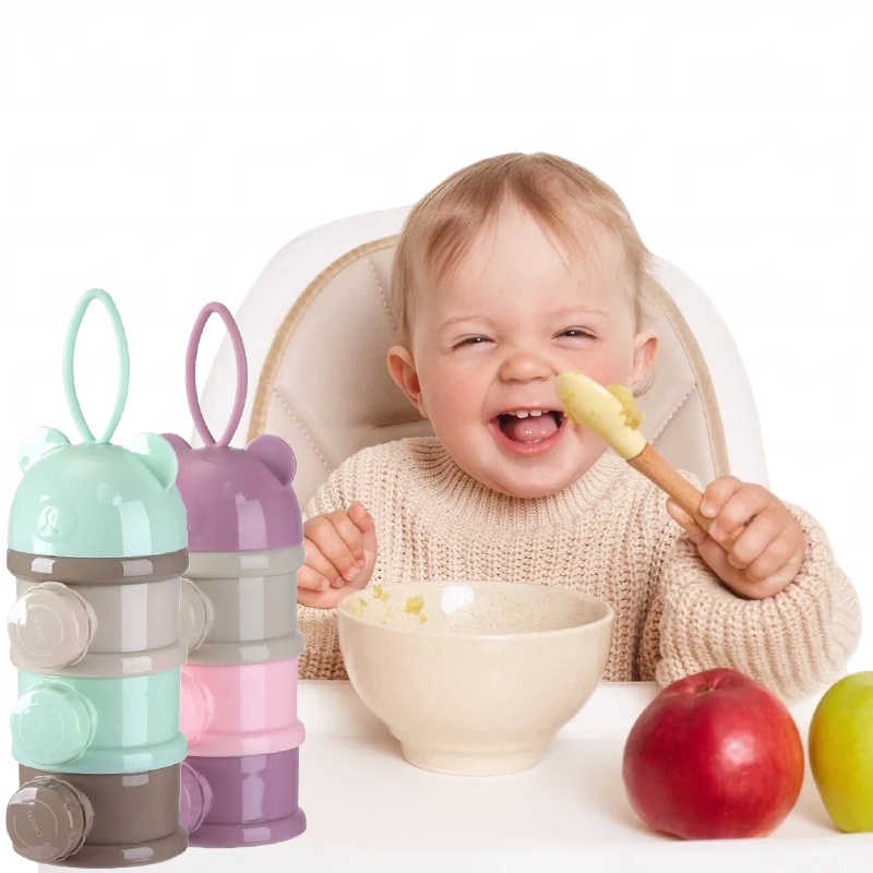 3/4 레이어 아기 휴대용 이유식 보관 상자 다중 개방 - Baby Food For 2 Year Old 리뷰 및 가격