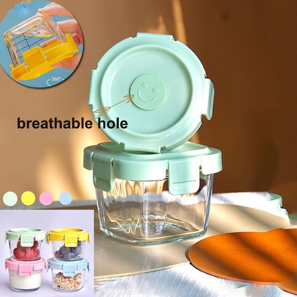 패션 170ml 식품 보관 상자 유리 냉동 이유식 유리 - Baby Food Glass Containers 리뷰 및 가격