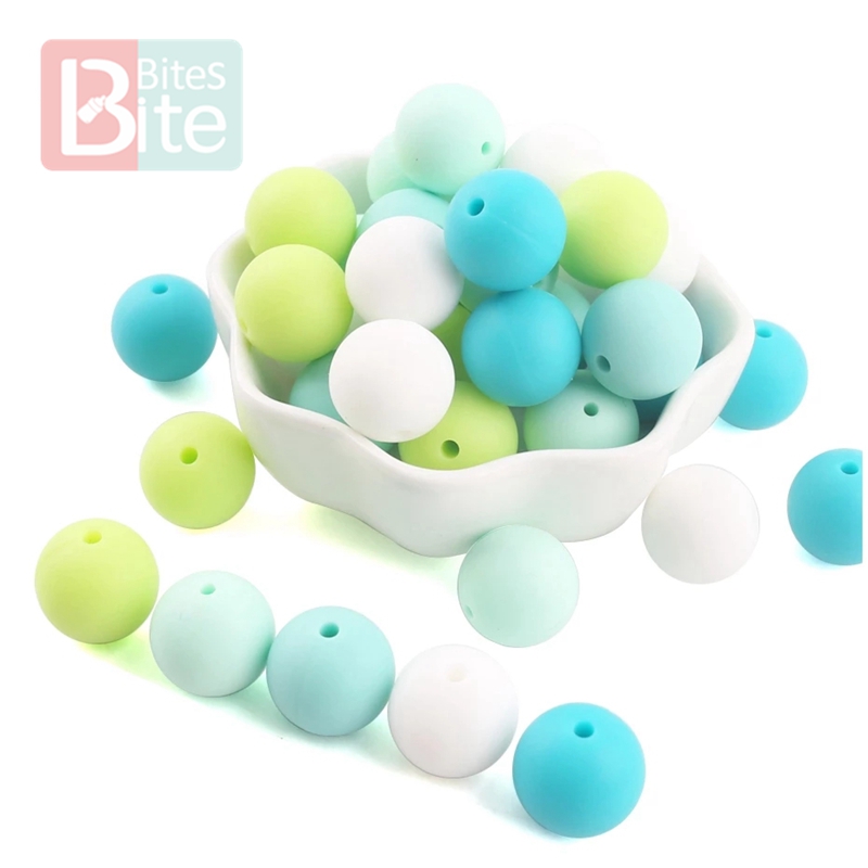 물린 바이트 15mm 10pc 실리콘 구슬 식품 학년  - Baby Food Bites 리뷰 및 가격
